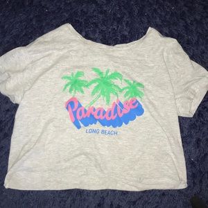 Cropped Graphic Tee